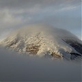 Chimborazo o wschodzie słońca